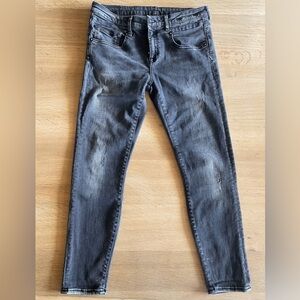 R13 jeans. Size 28. Style: boy skinny. Color: black